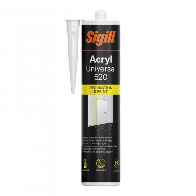 Akrilna masa Sigill Acryl Universal 520 Akrilna masa Sigill Acryl Universal 520 Tesnilne mase