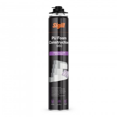 Poliuretanska pena Sigill PU Foam 980 Construction Lepila