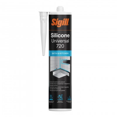 Silikonski kit Sigill Silicone Universal 720 Tesnilne mase