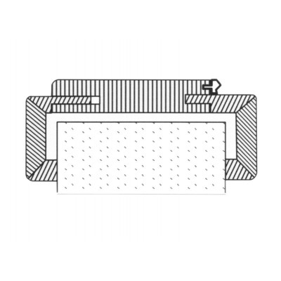 Leseni podboj DONAU CPL Ö-NORM, 110 mm