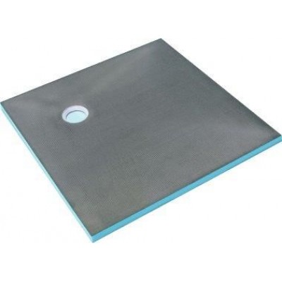 Talni element Wedi za prhe FUNDO PRIMO- Kvadraten z decentralnim odtokom Tla tušev