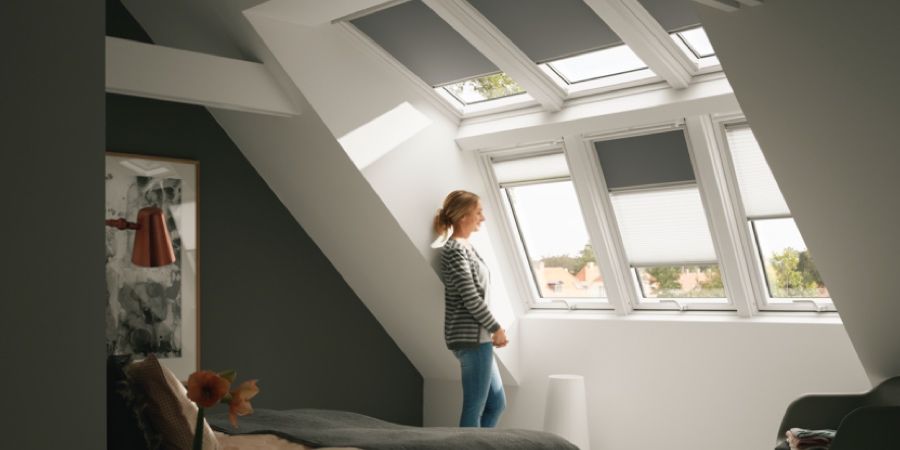 Velux frčada iz strešnih oken